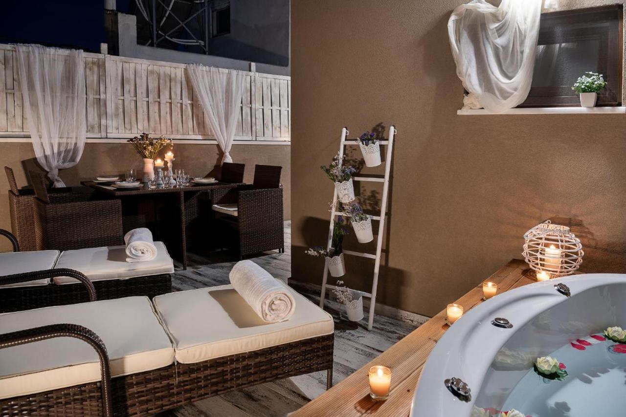 Castello Luxury Residence With Private Jacuzzi Chania  Exterior foto
